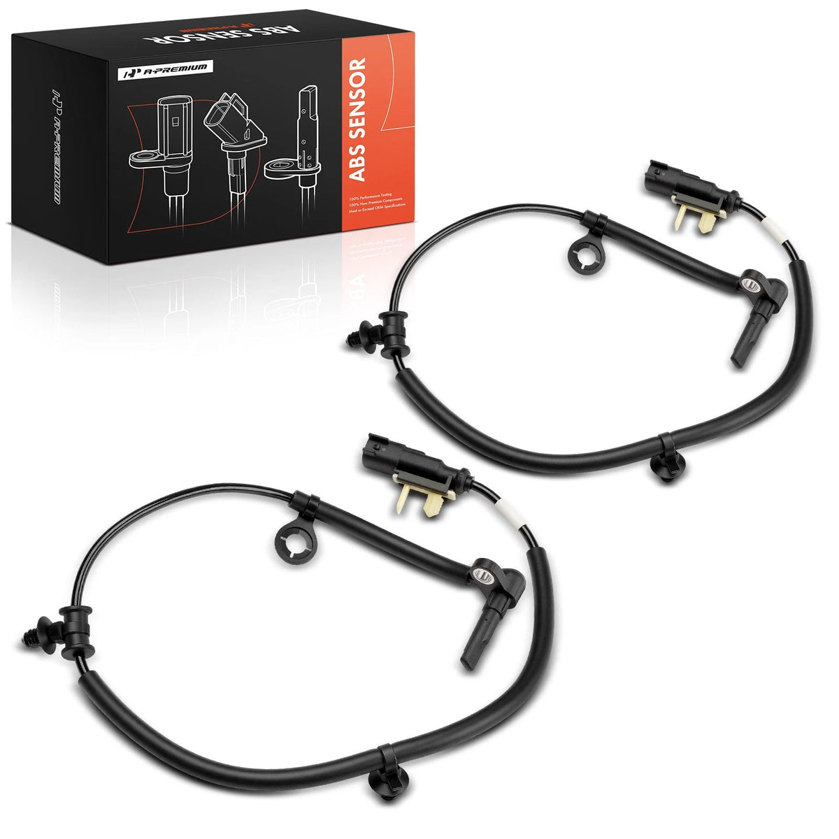 2X Rear ABS Wheel Speed Sensor for Buick Envision (2018–2020) 84250929
