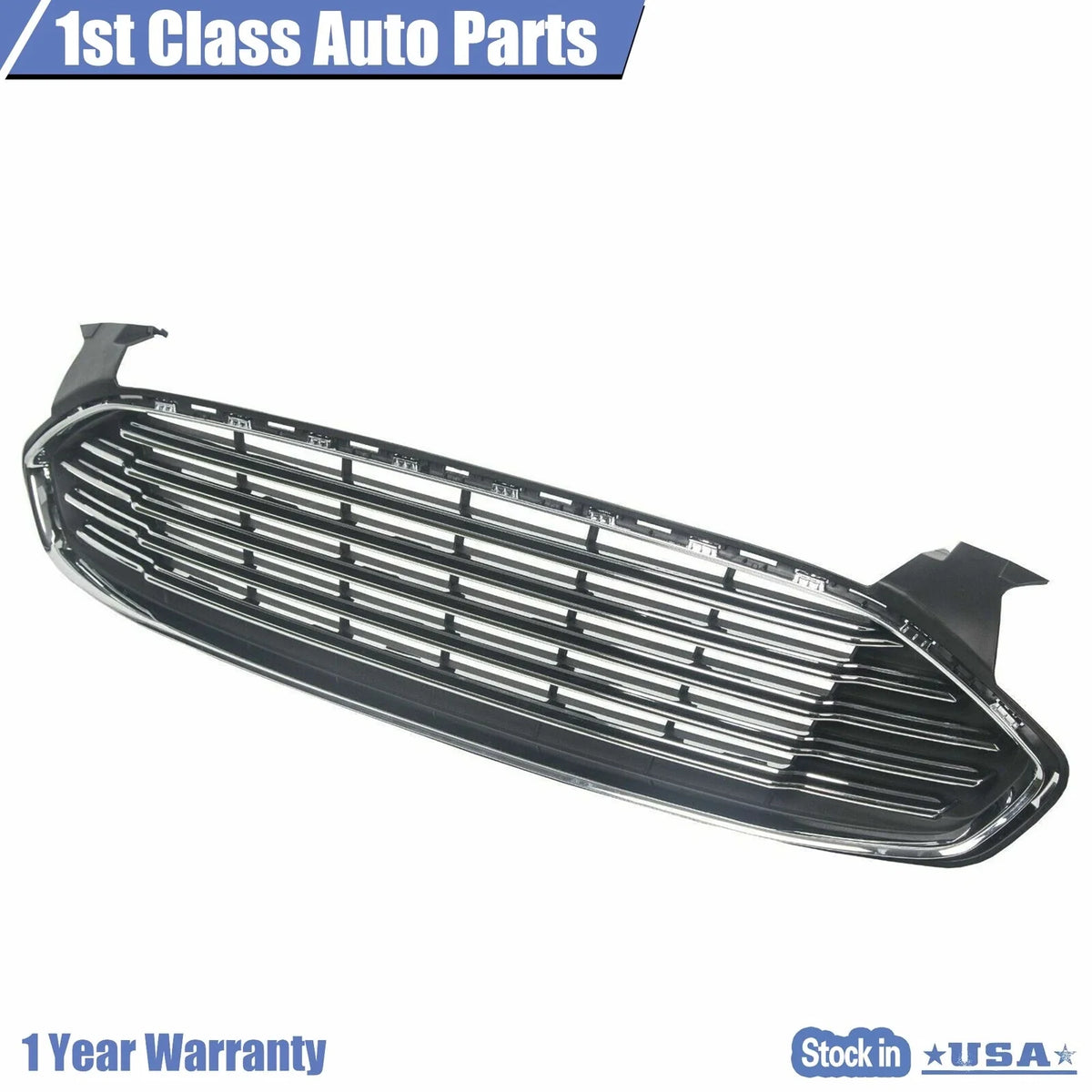 Front Bumper Upper Grille Assembly for Ford Fusion (2013–2016)