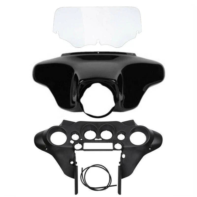Inner Outer Batwing Fairing Windscreen for Harley Electra Street Glide (1996–2013)