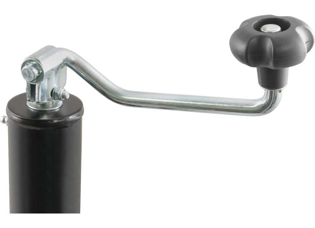 Weld-On Bracket Mount Swivel Jack for Curt 2000# Cap (28300)