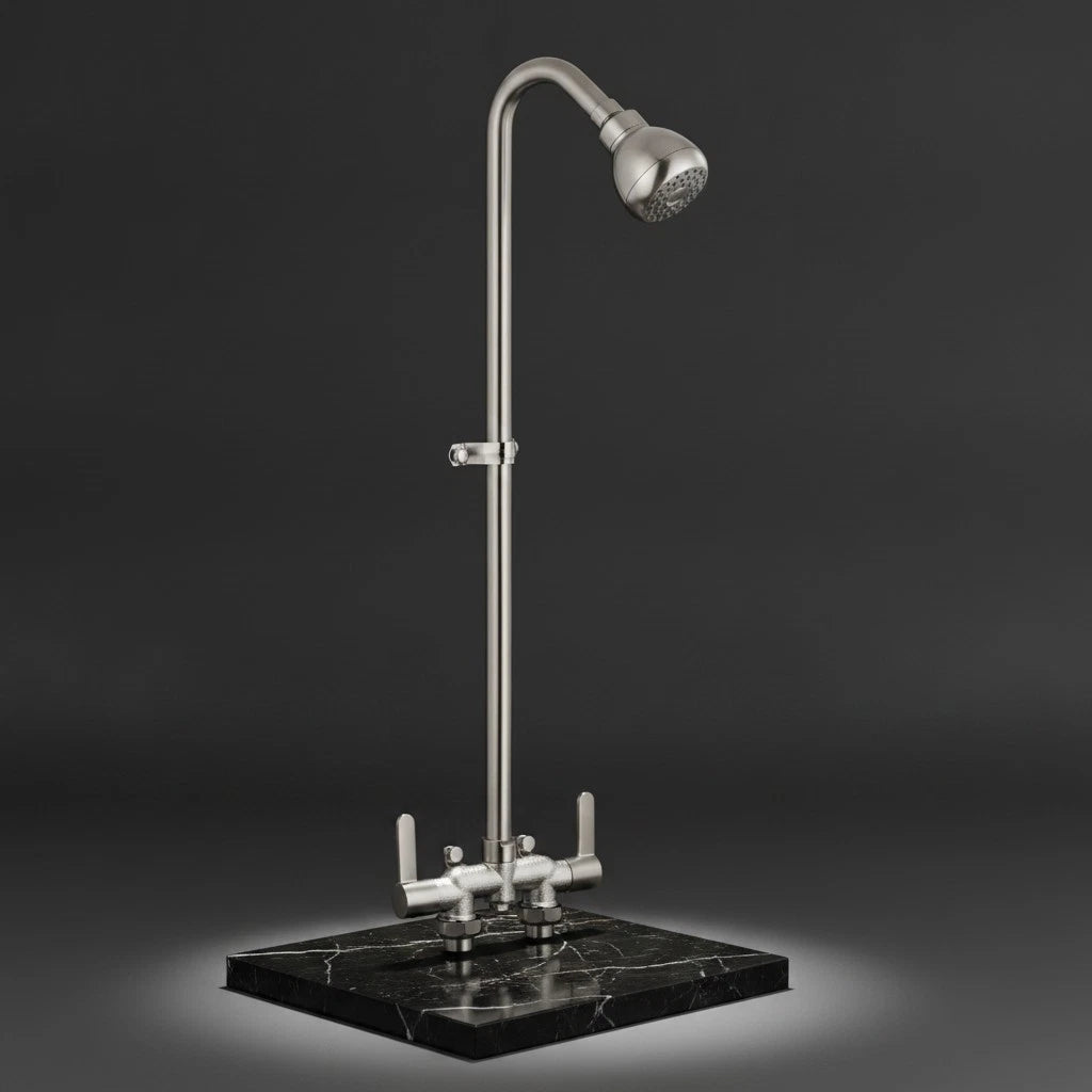 31" Exposed Shower System for Outdoor Use (No Specific Part Numbers)