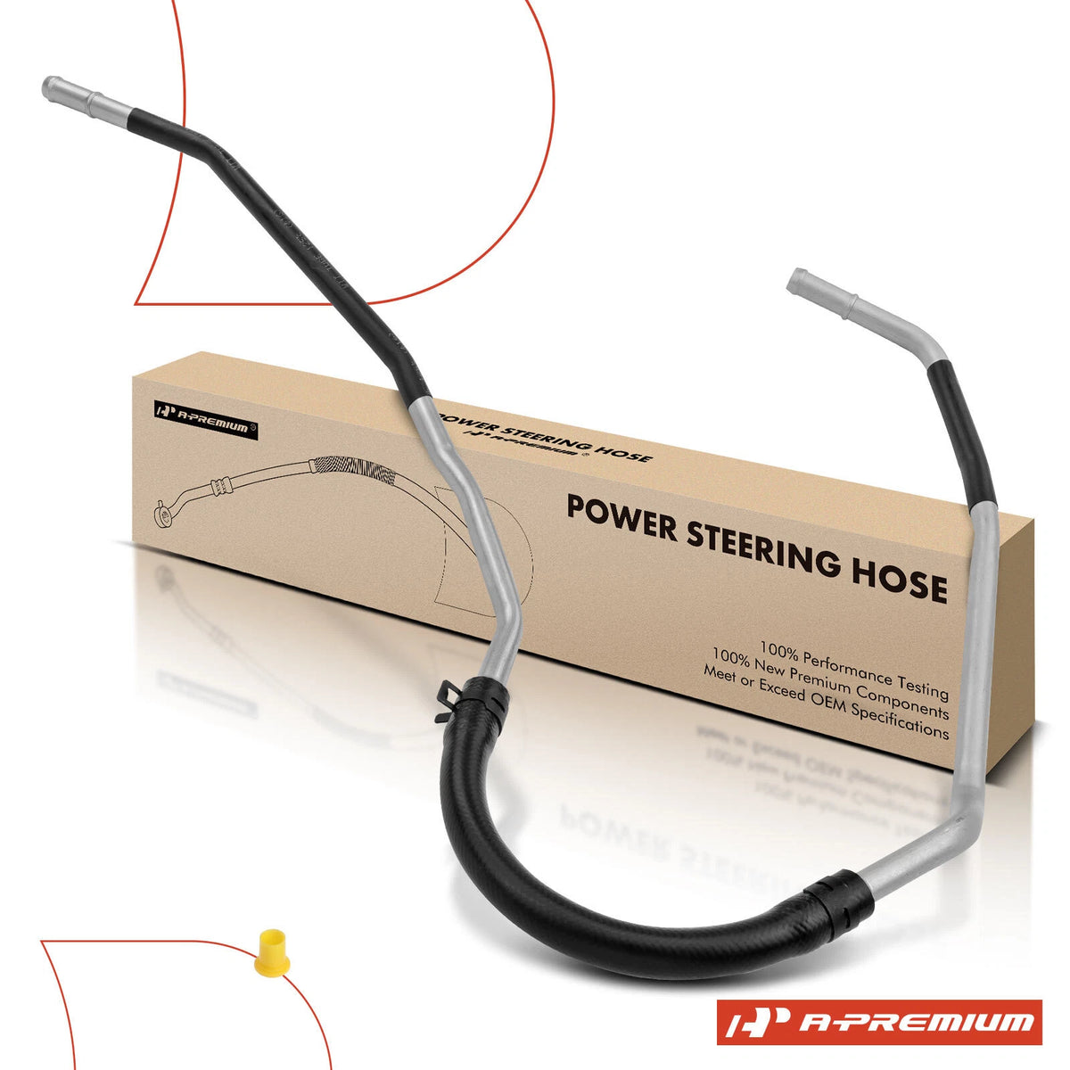Power Steering Return Line Hose Assembly for Mazda 3 (2004–2009) BPY132410re, 3403702