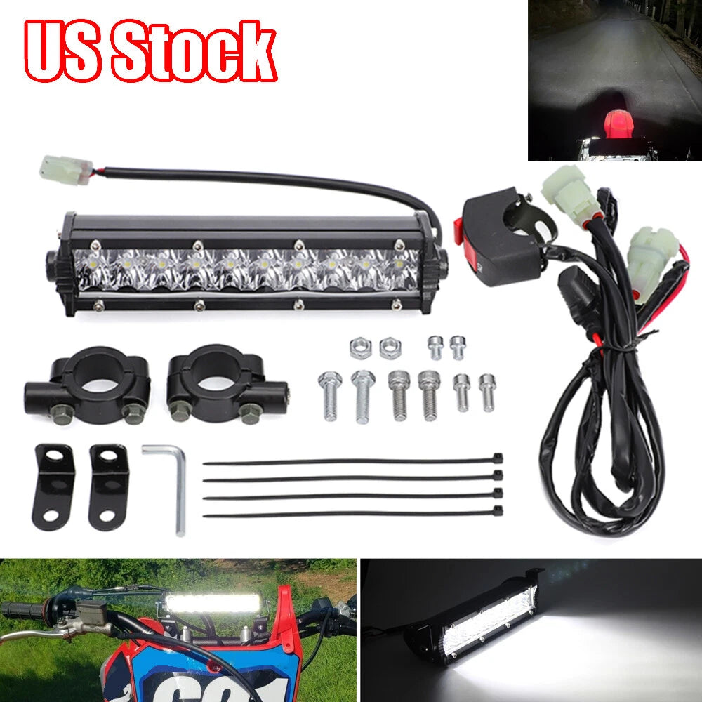 LED Headlight Kit for Honda CRF110 CRF125F CRF250F CRF230F (2018–2023)