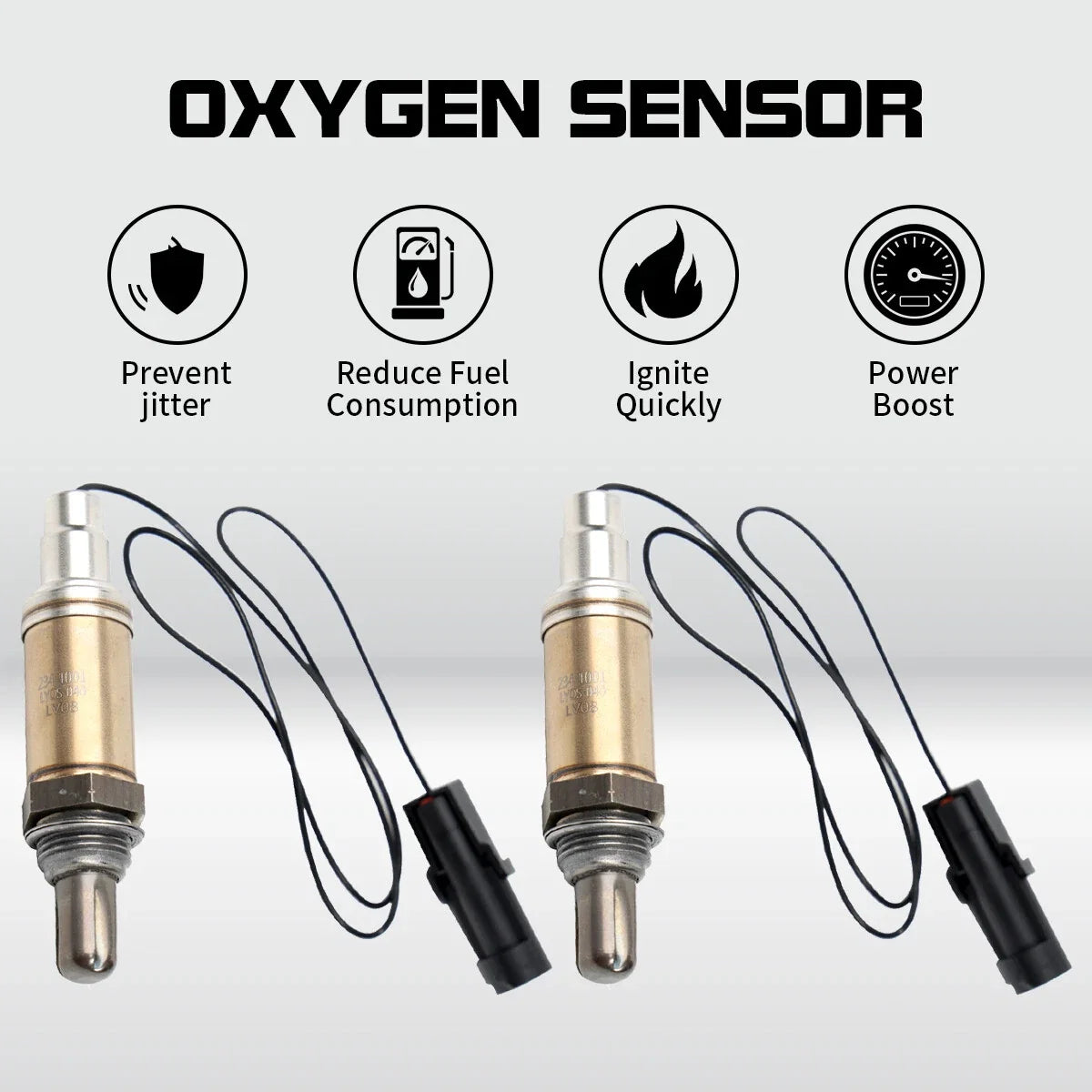 2X OEM Upstream Oxygen O2 Sensor for GMC G2500 G3500 K3500 (1988–1992)