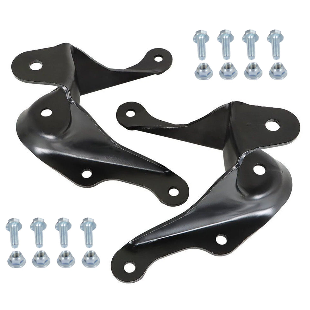 Set of 2 Rear Leaf Spring Front Hanger Brackets for Ford Ranger Mazda B2300 (1986–1997) 722-011X2