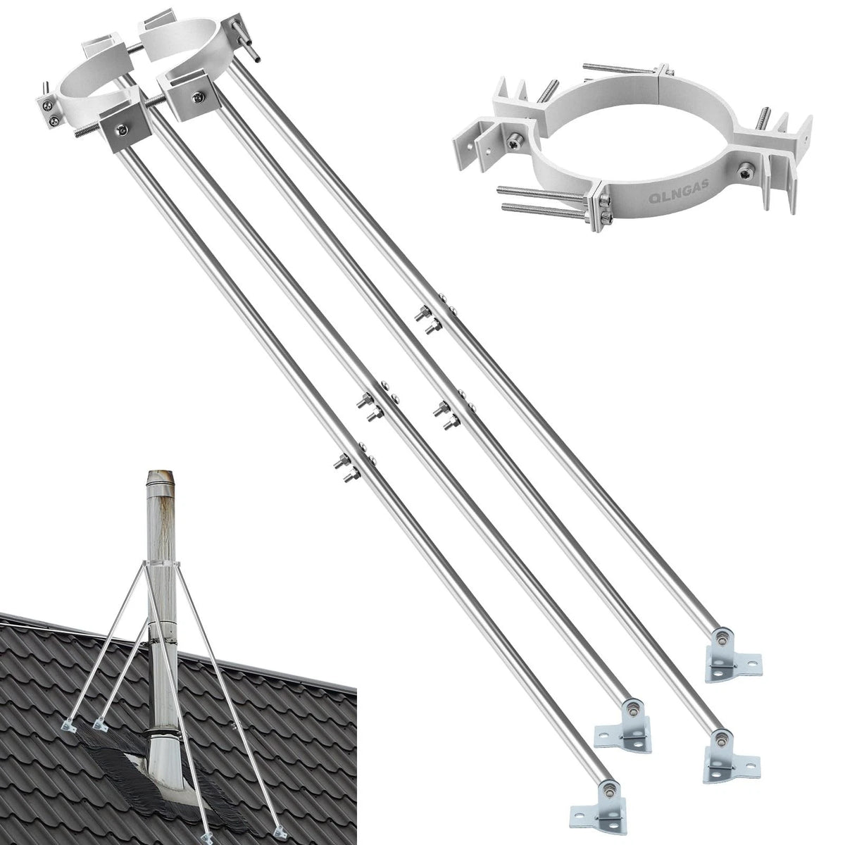 Extended Roof Bracket for Chimney Stove Pipe (2026)