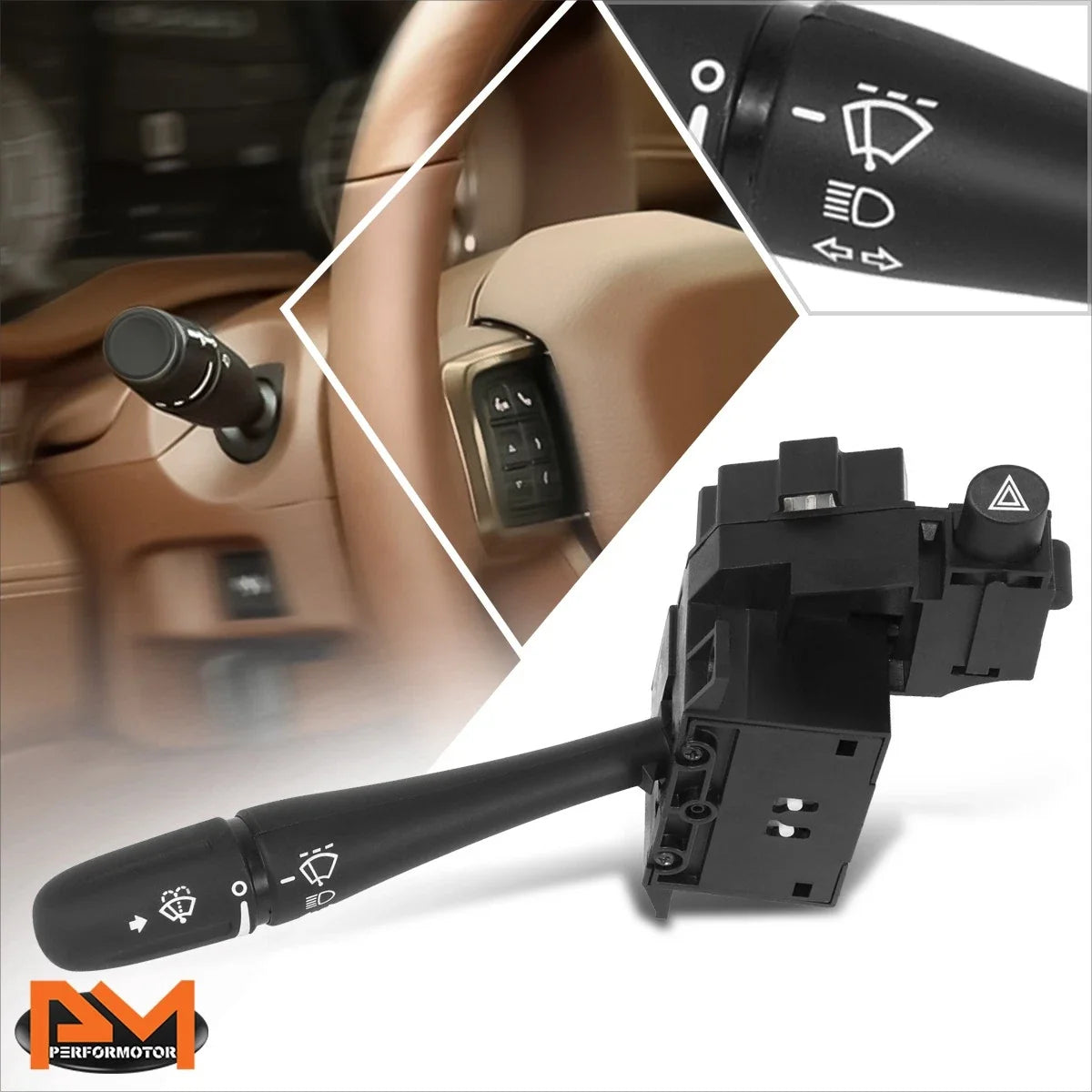 Turn Signal Hazard Light Combination Switch for Dodge Grand Voyager (1996–1997)