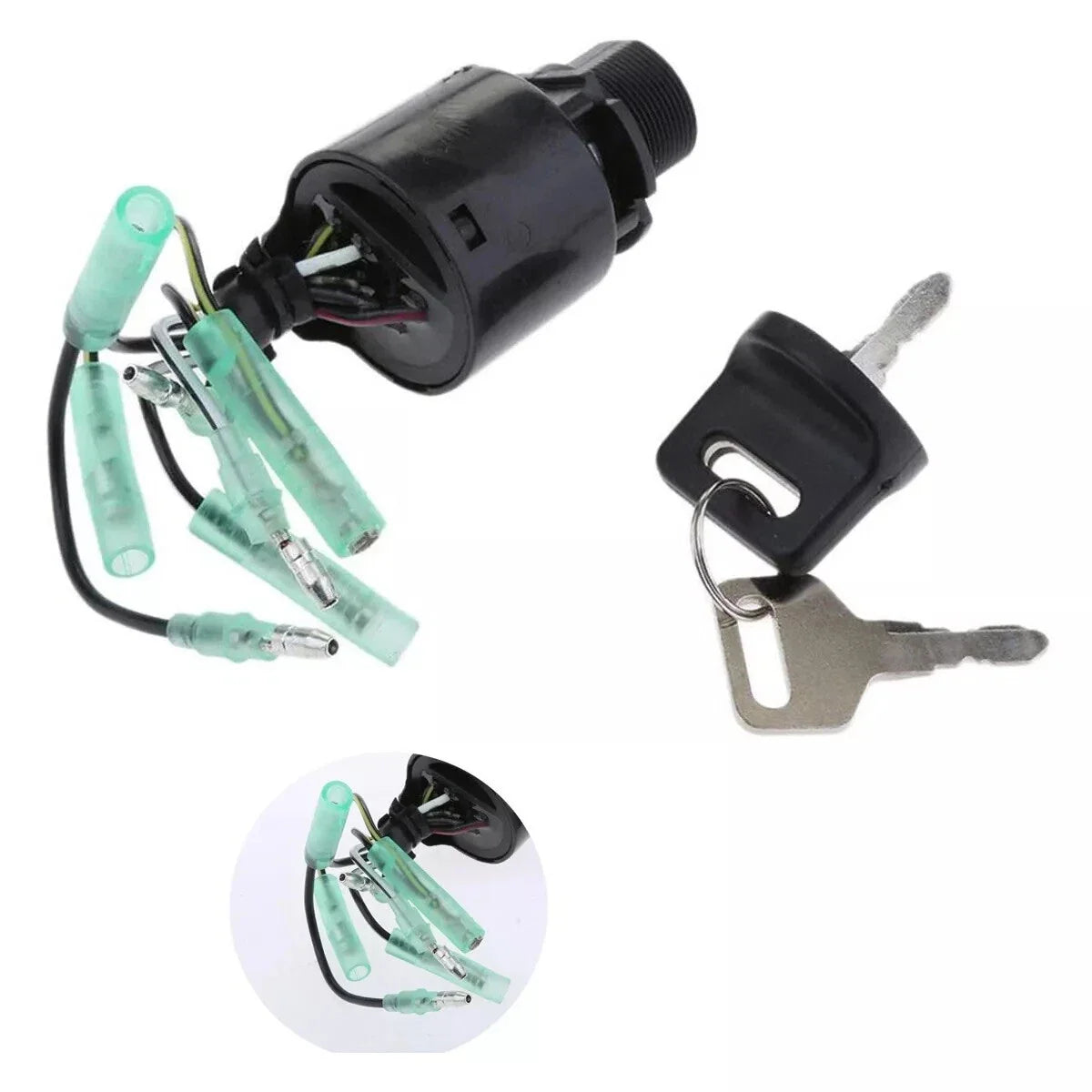 Ignition Switch Assembly 35100-ZV5-013 for Honda BF115 135 150 200 (2000–2006)