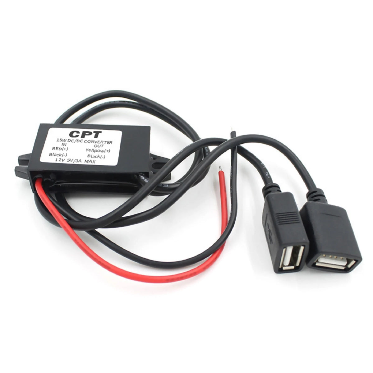12V to 5V 3A DC-DC Buck Converter Power Supply Module for Car Auto