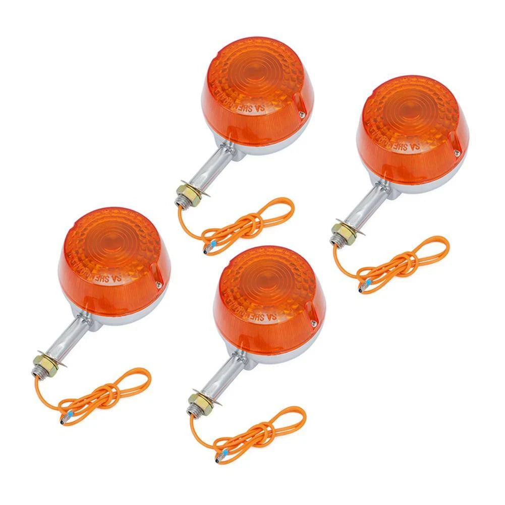 4X Rear Turn Signal Light Indicator for Suzuki FA50 FA50X (1980–1991)