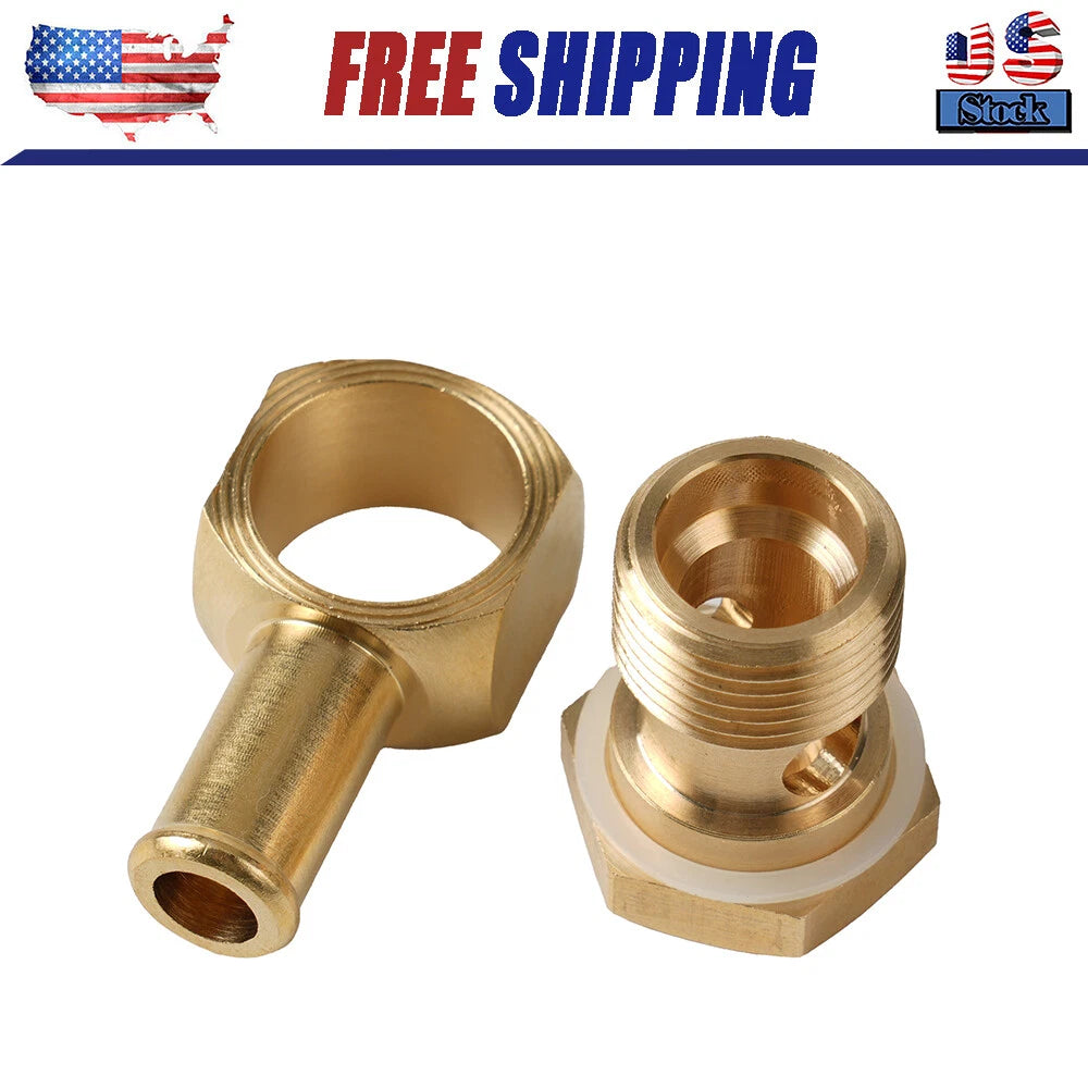 3/8" Banjo Fuel Fitting for Edelbrock Square-Bore Carter AFB Carbs