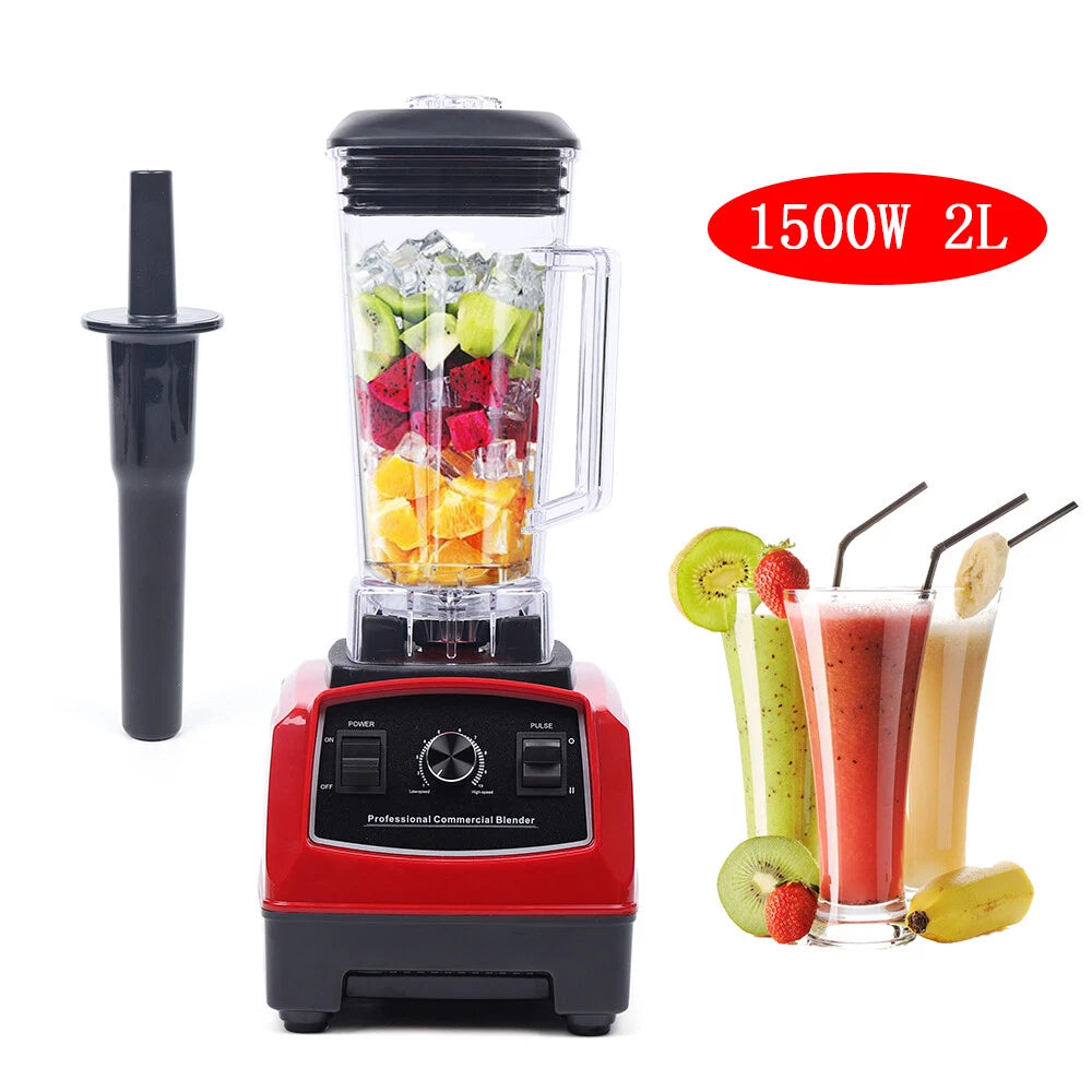 2HP Heavy Duty Commercial Blender Mixer Juicer for Professional Use