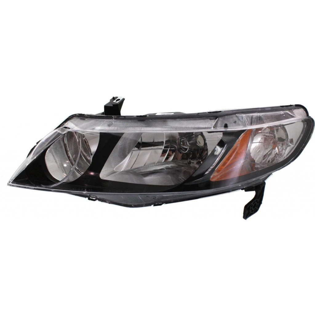 Driver Side Headlight for Honda Civic (2009–2011) HO2502127, CLX-M0-20-6734-91-9-CL360A2