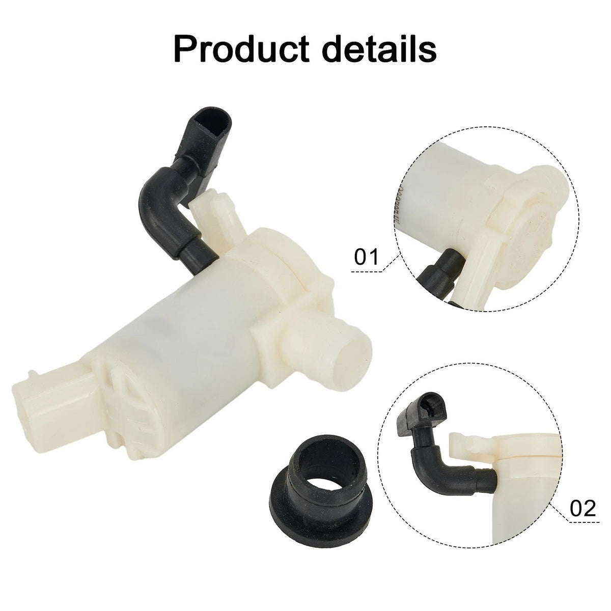Windshield Washer Pump for Accord (2008–2011)