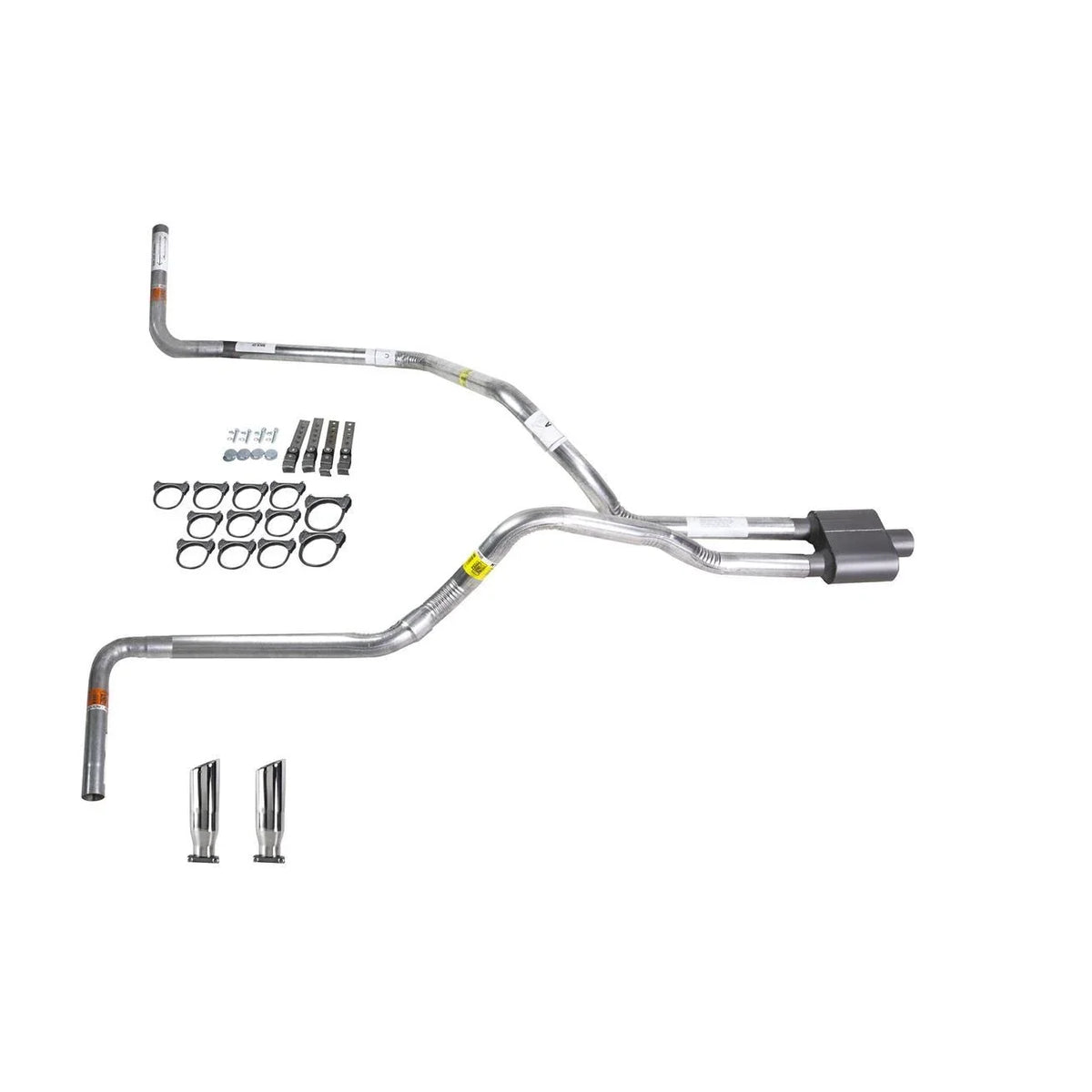 Dual Exhaust Pipe with Muffler for Silverado (1996–1999)