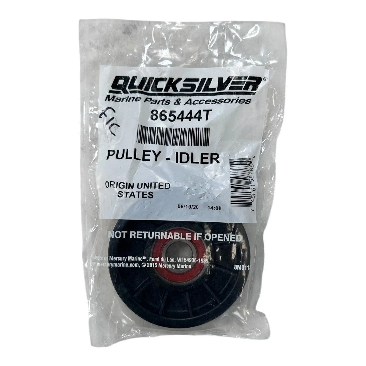 Pulley Idler Assembly for Mercury Quicksilver (865444T)
