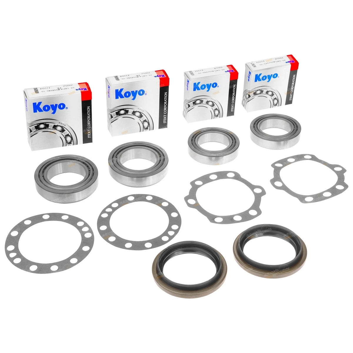 2 x Rear Wheel Bearing Kits for Landcruiser w/ Disc (1990–1998)