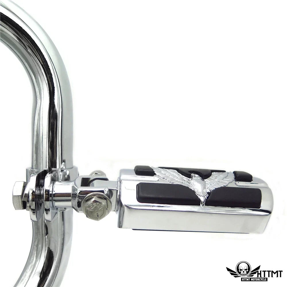 Foot Peg Clamp for Harley Sportster (1", 1-1/4", Chrome)