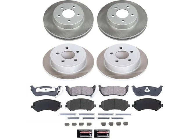 Brake Pad and Rotor Kit for Jeep Liberty (2003–2007) 98683MDKH