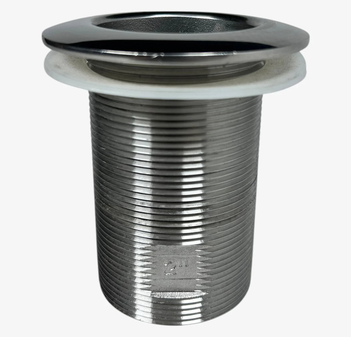 Thru Hull for Gemlux (3 5/8" x 2" NPT Stainless Steel)