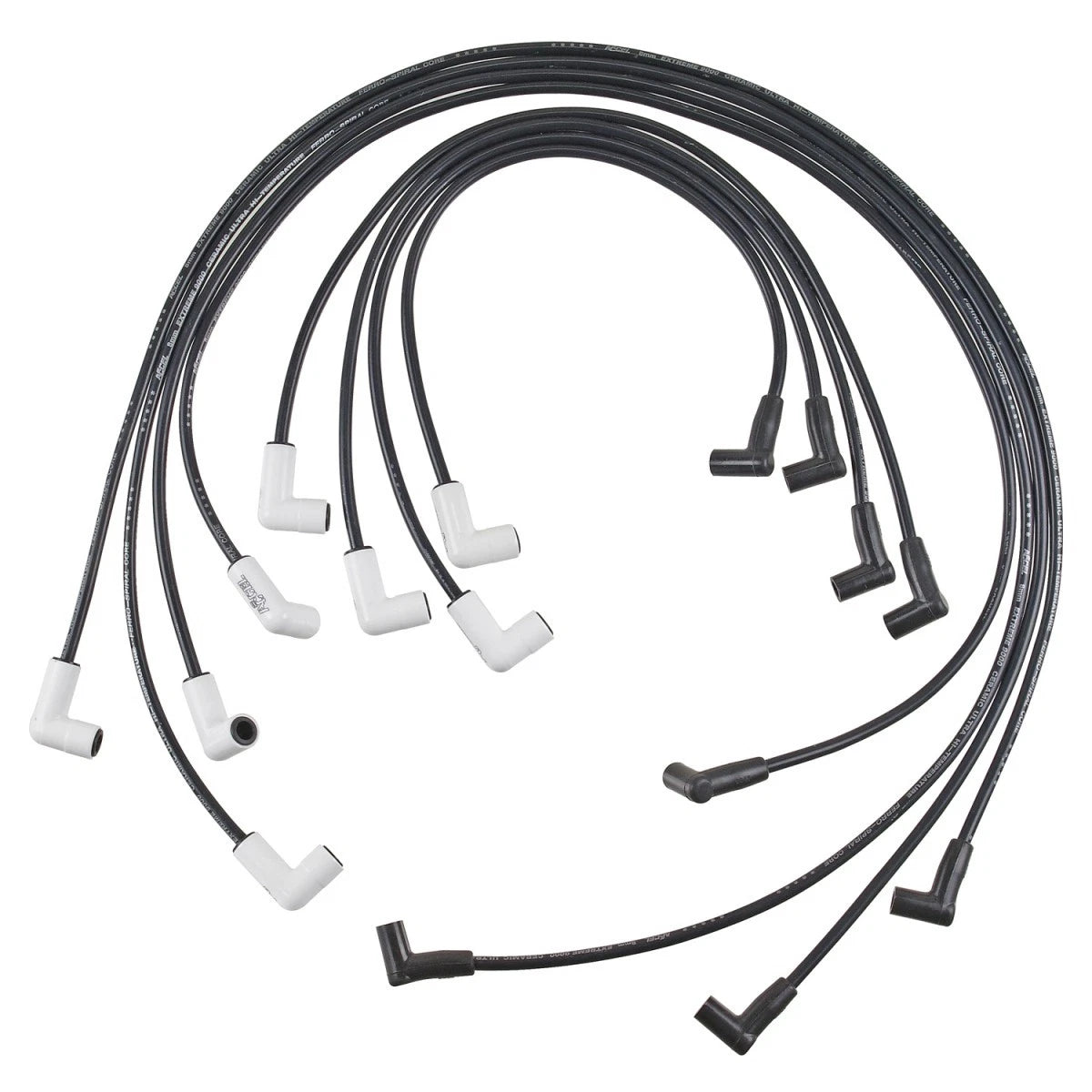 Set of 8 Spark Plug Wires for Chevy Malibu Camaro Corvette (1974–1978) - 9018C
