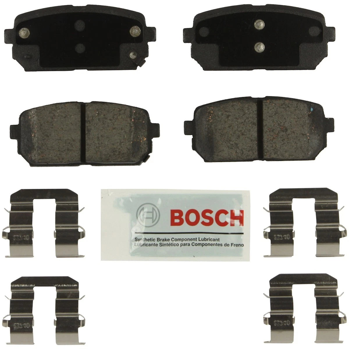 2X Rear Brake Pad Set for Kia Rondo (2007–2012) BE1296H