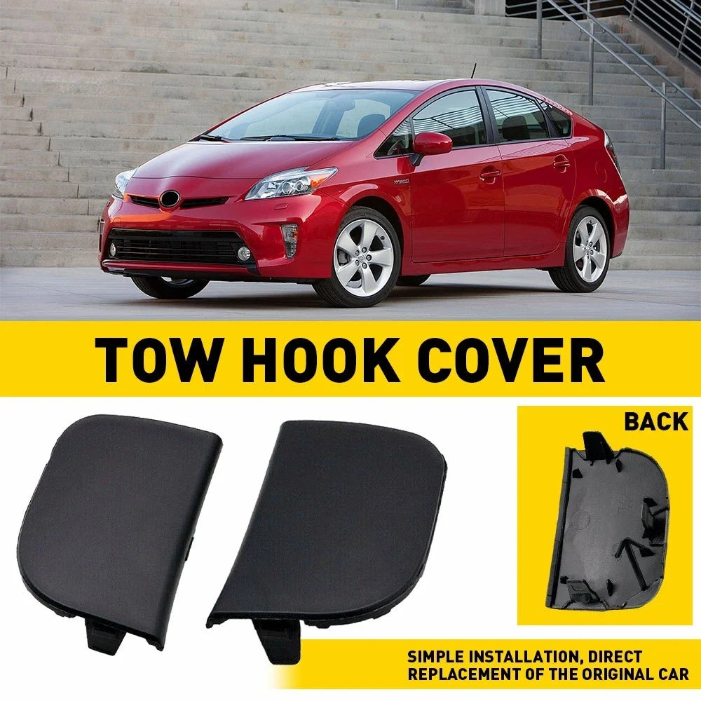 2X Tow Hook Cover Eye Cap for Toyota Prius (2012–2015) Left Right