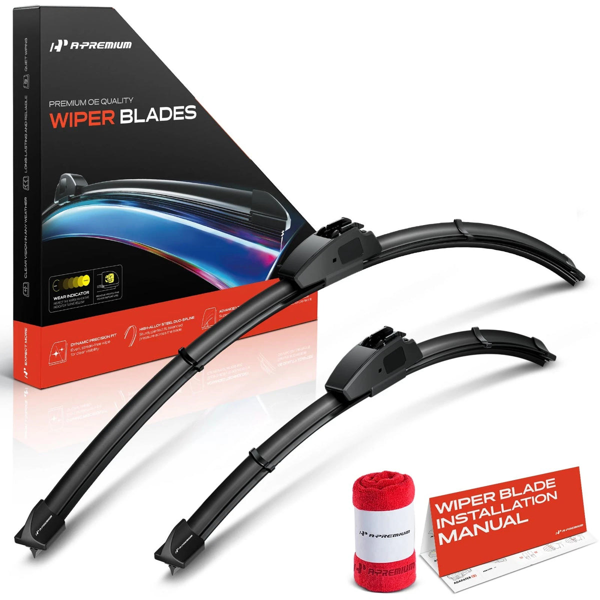 2X Front 26" & 16" Windshield Wiper Blades for Hyundai Genesis G80 G90