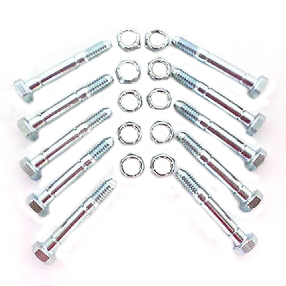 Pack of 10 Shear Bolt & Nut for JThomas J-80233, J80233