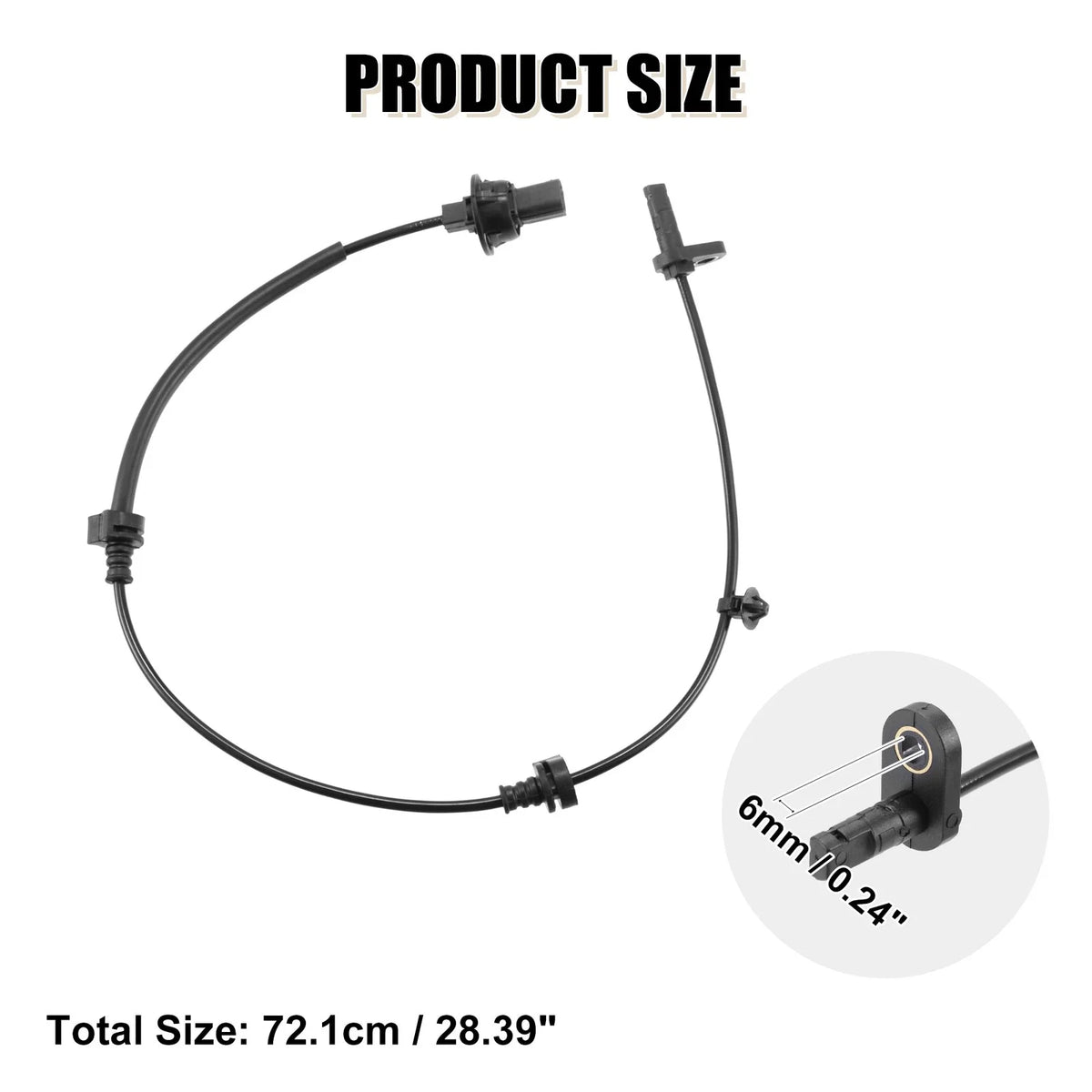 ABS Wheel Speed Sensor Right Front for Honda HR-V (2015–2021) 57450-T7A-003