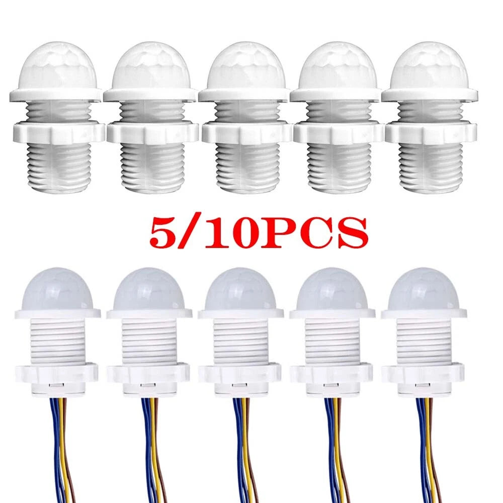 5X PIR Infrared Motion Sensor Detector Smart Switch for Auto Lighting