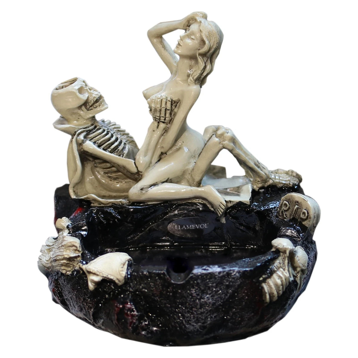 Cigar Ashtray for Halloween Skull Sexy Man (Large)