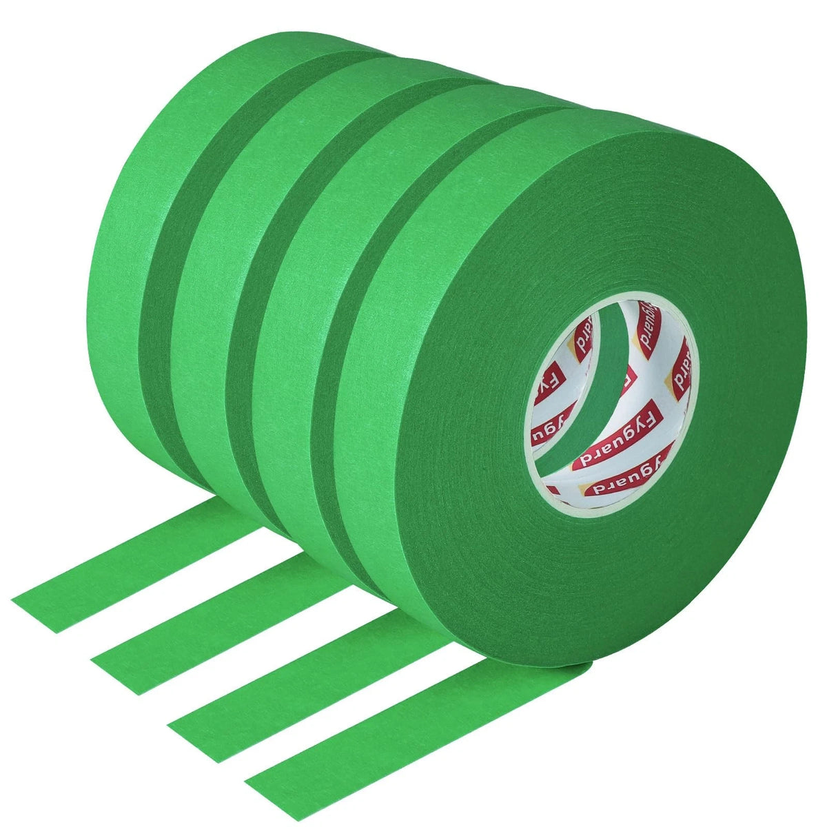 4X Automotive Refinish Masking Tape 17mm×50m Green