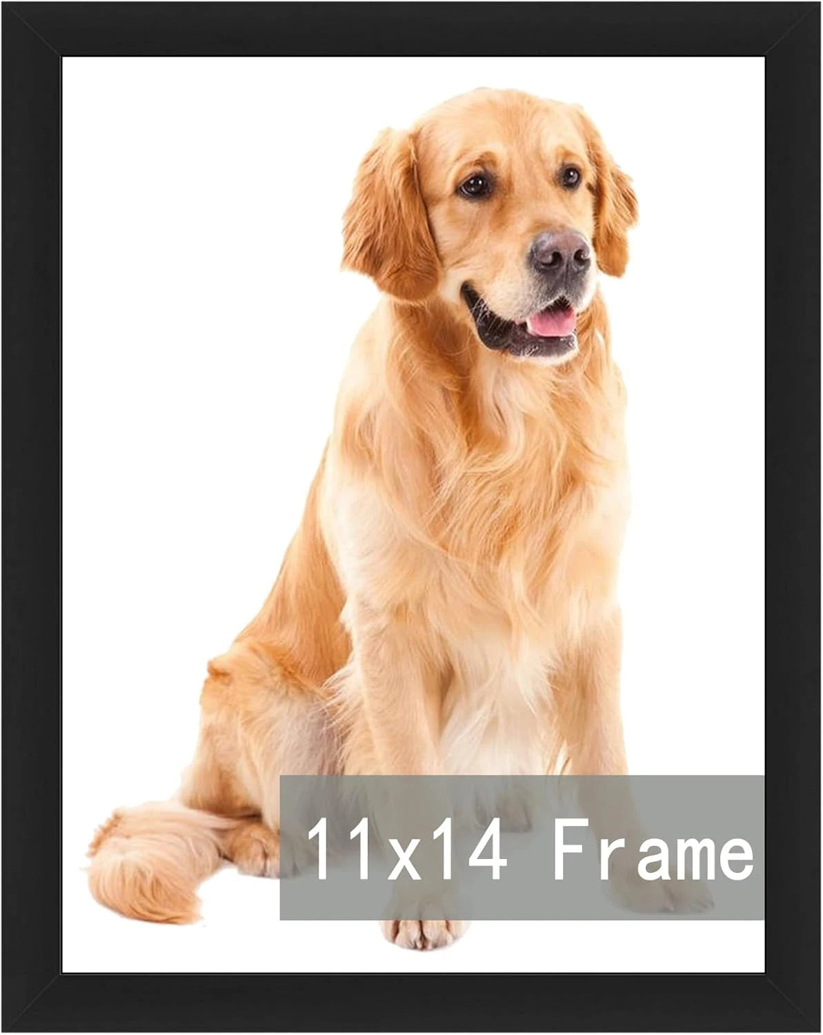 11x14 Picture Frame for Horizontal Vertical Display (Shatter-Resistant)