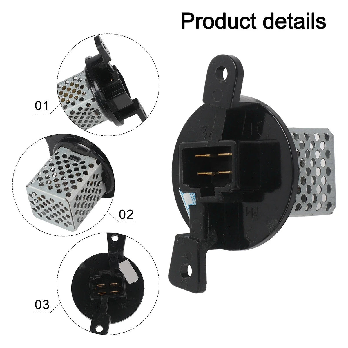 Blower Motor Resistor Switch for Honda City (2009–2014) 79330SAAJ01