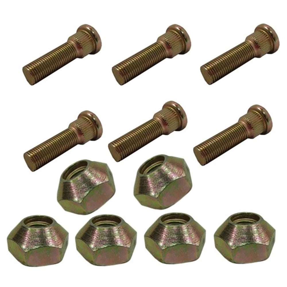 Front Wheel Studs & Nuts for Massey Ferguson TE20 TO20 TO30 (1950–1959)