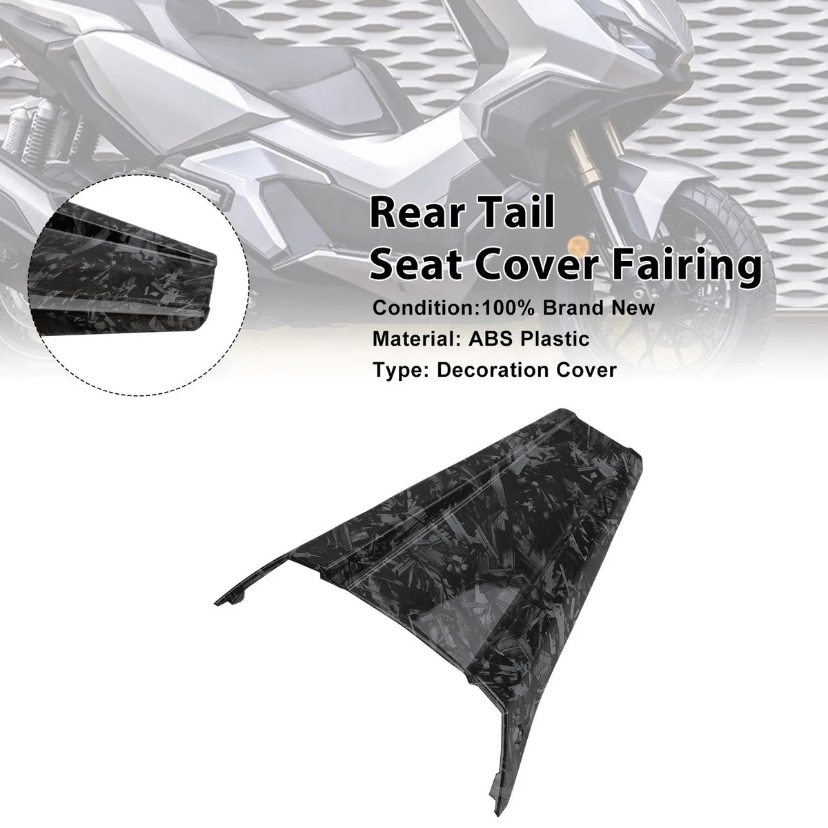 Rear Tail Seat Cover Fairing for Honda ADV350 (2022–2025)