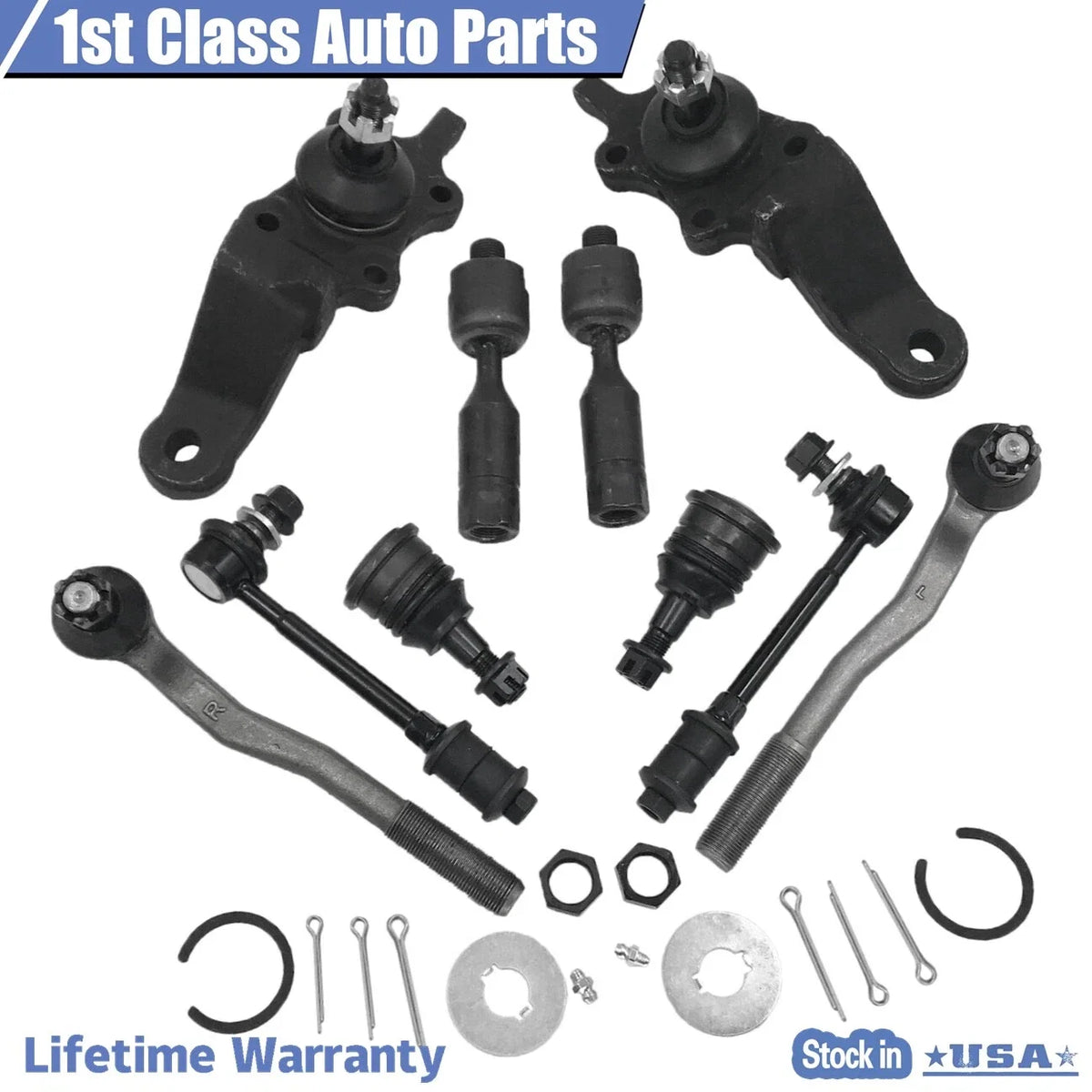 10pc Front Suspension Kit for Toyota 4Runner (1996–2002)