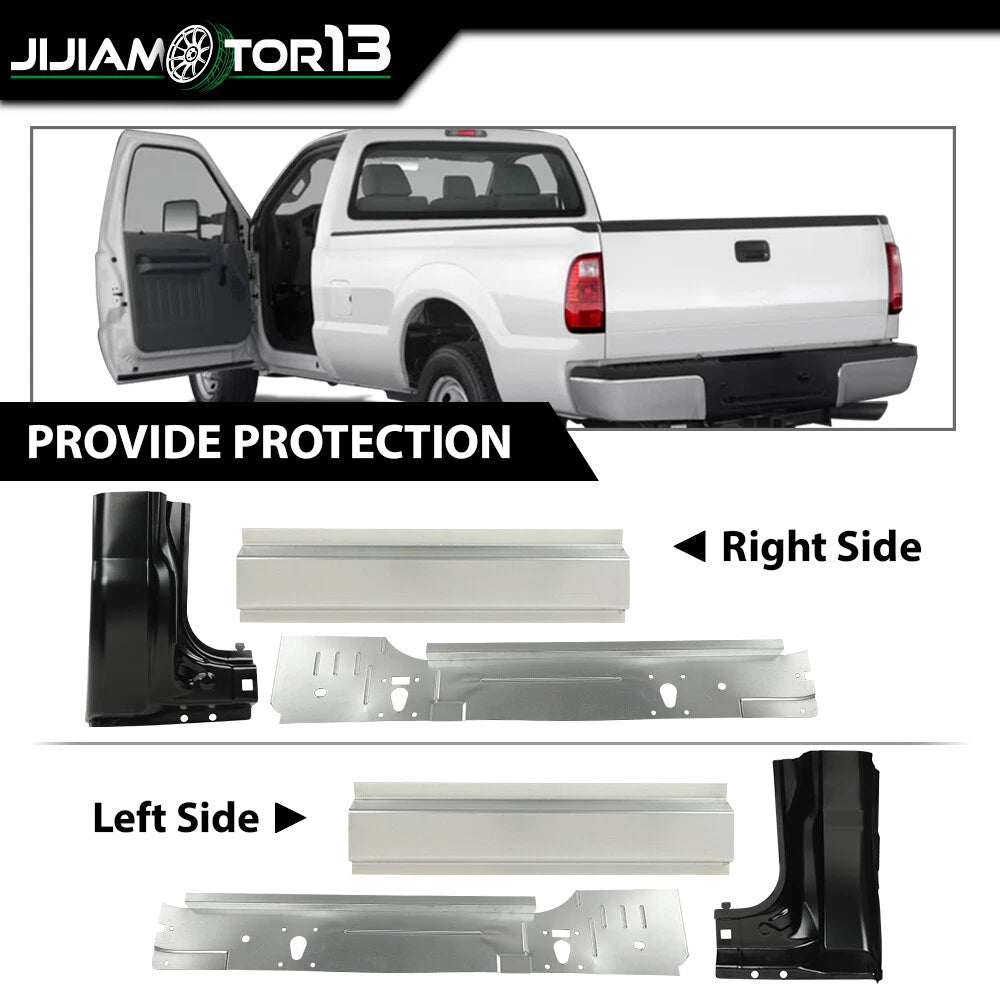 Rocker Panel Inner Cab Kit for Ford Super Duty Regular Cab (1999–2016) J-02RPA12J4ABK