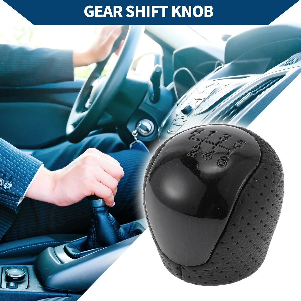 6 Speed Manual Gear Shift Knob for Hyundai Elantra (2008–2009)