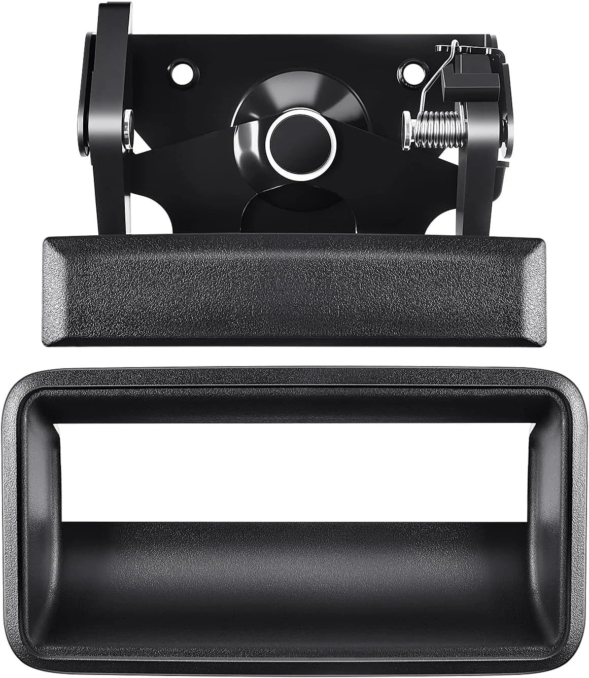Black Tailgate Handle & Bezel for Chevy GMC CK 1500 2500 3500 (1999–2007)