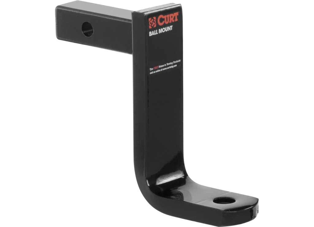 Curt 45028 Ball Mount for Class 1 Vehicles (5-1/2" Long, 6" Drop, 4 5/8" Rise)