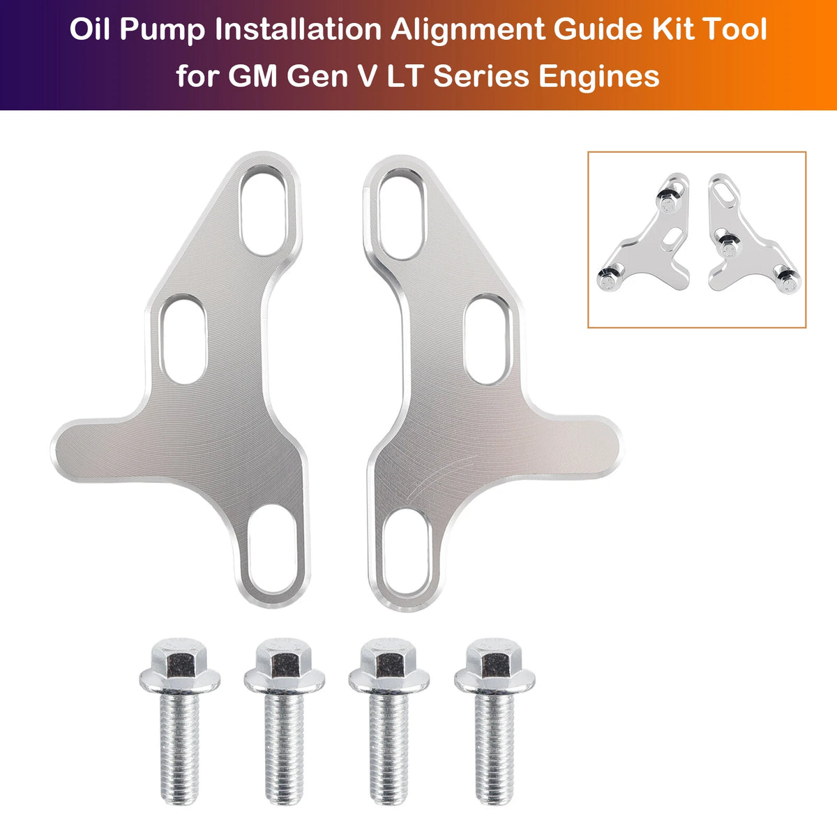 Oil Pump Installation Alignment Guide Kit for GM Gen V LT Series (2014–2023) 551904