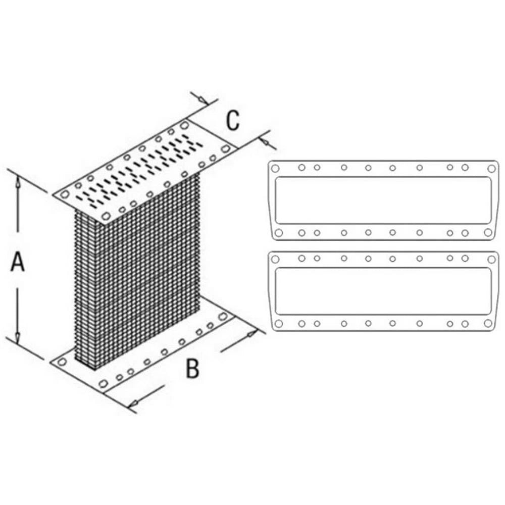 Radiator Core w/ 2 Gaskets for John Deere Tractor 60 620 630 A AR (1956–1965)
