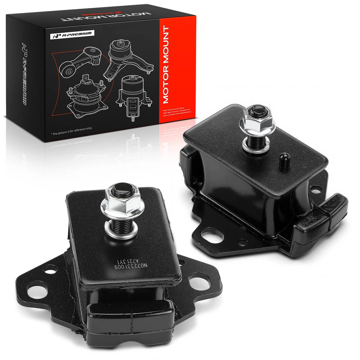 2X Front Engine Motor Mounts for Toyota 4Runner Pickup (1984–1995) A7213