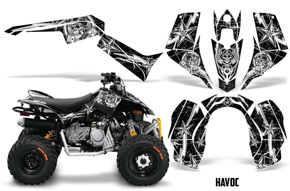 Graphic Sticker Decal for Can-Am DS90 DS 90 (2007–2022)