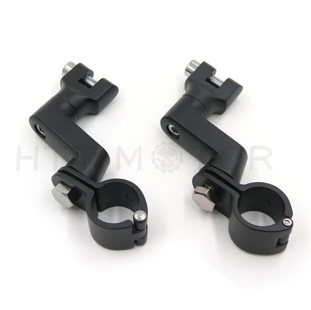Offset Foot Peg Mounts 25mm for Harley Davidson Honda