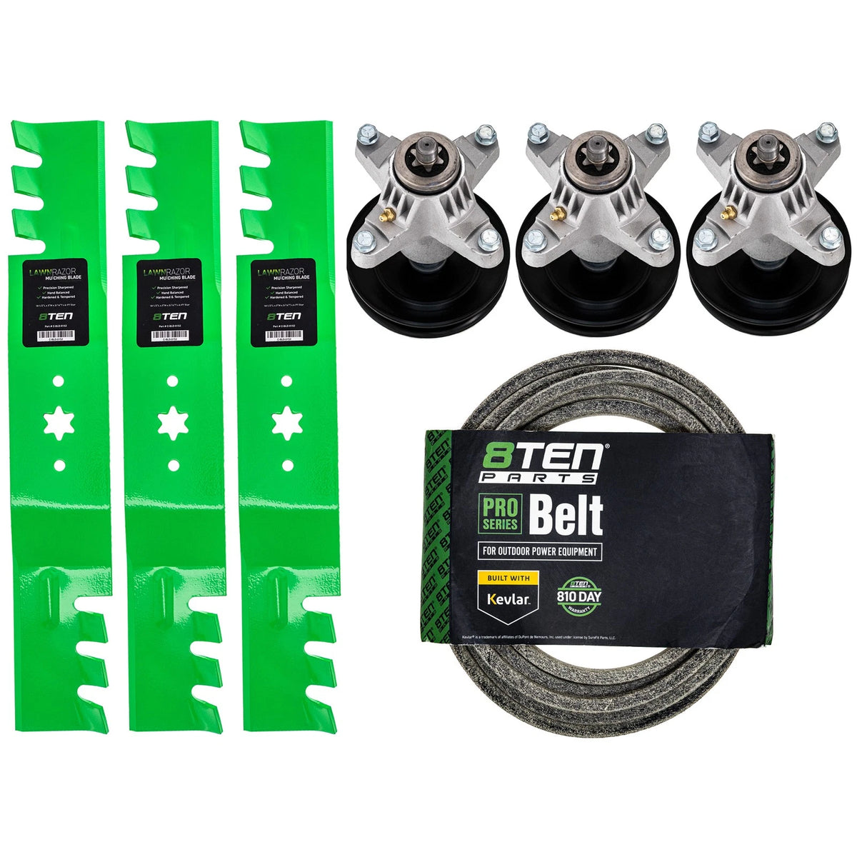 Mower Deck Rebuild Kit for White Outdoor GT954 GT2550 (742-0677, 942-0677A, 742-0677B)