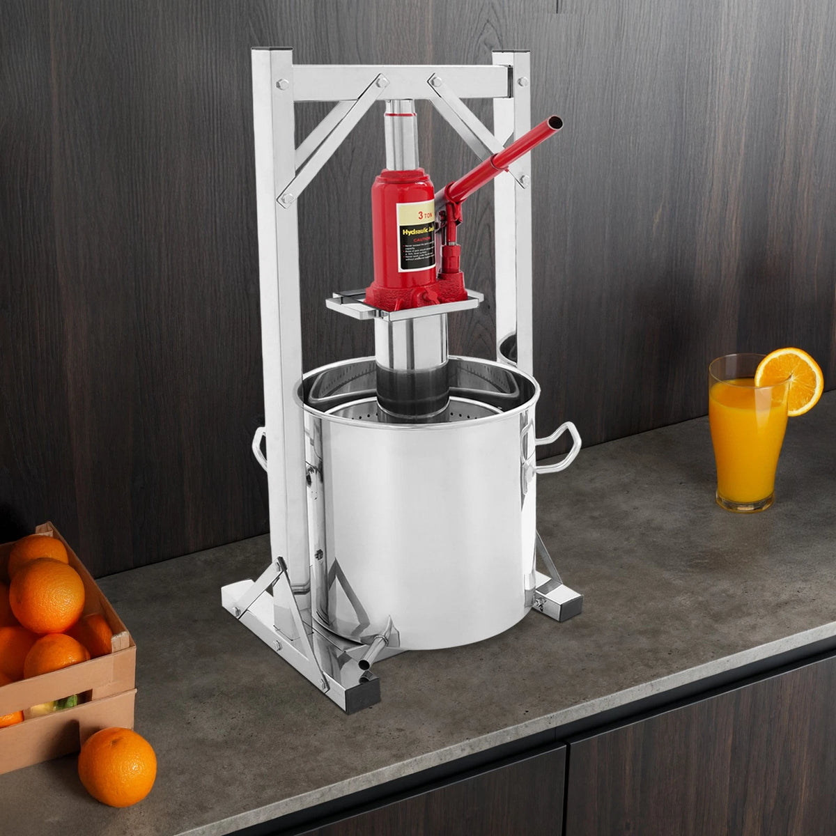 Hydraulic Wine Press Kit for Fruit Extraction