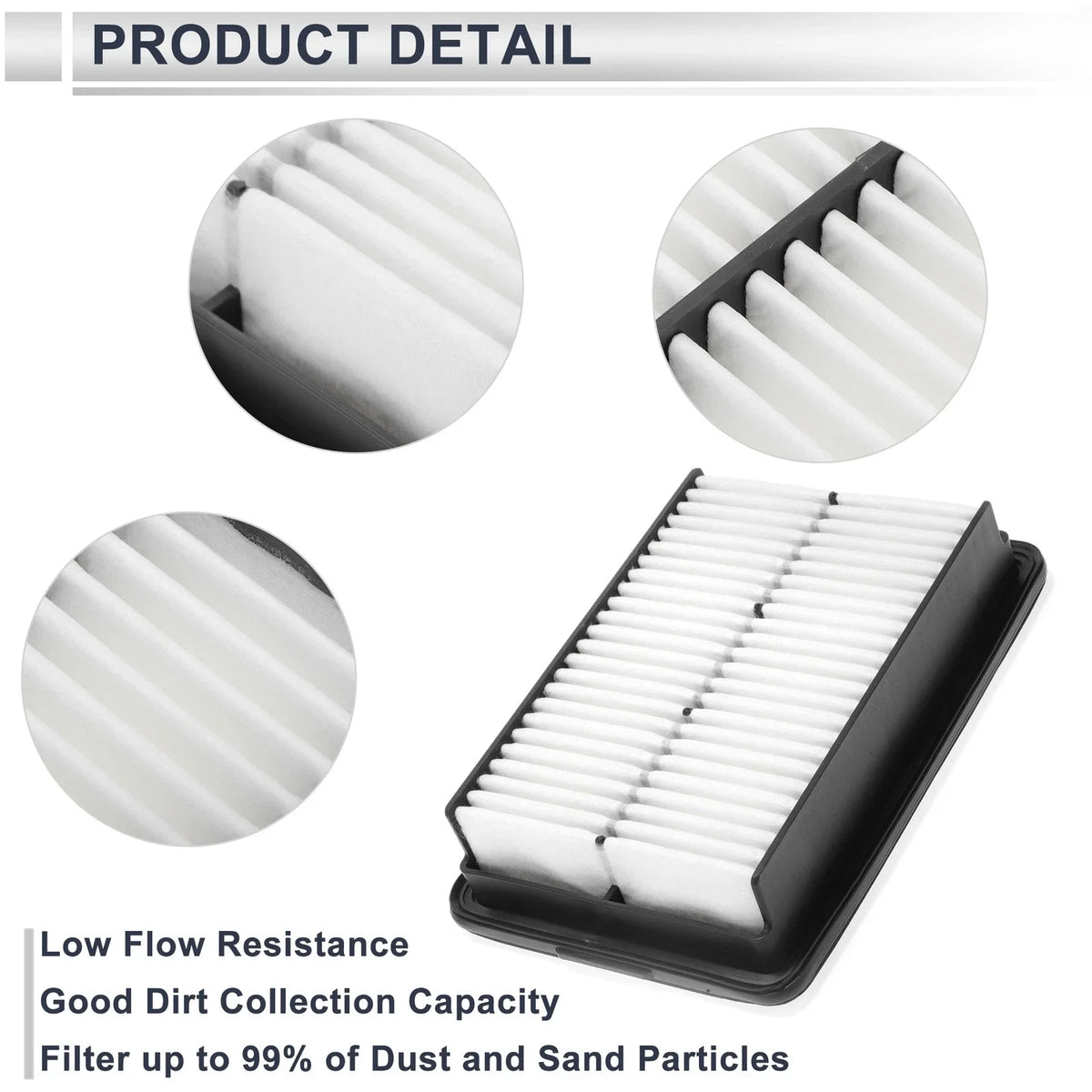 Engine Air Filter No. 28113F2000/28113F0000 for Hyundai Elantra (2017–2020)